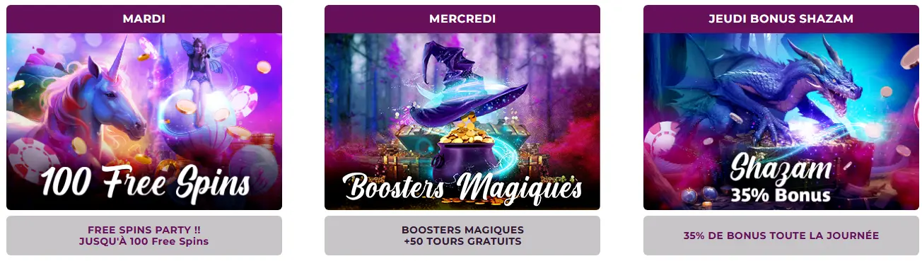 Magical Spin meilleures promotions