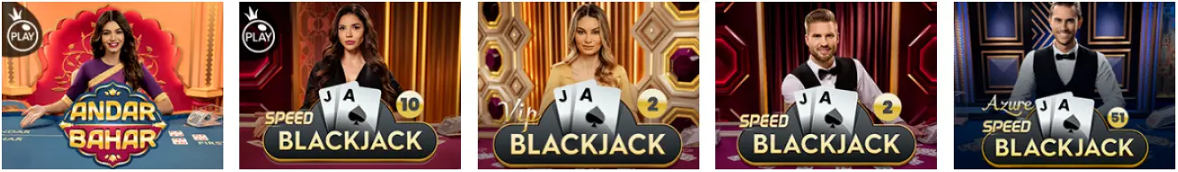 Blackjack au Magical Spin