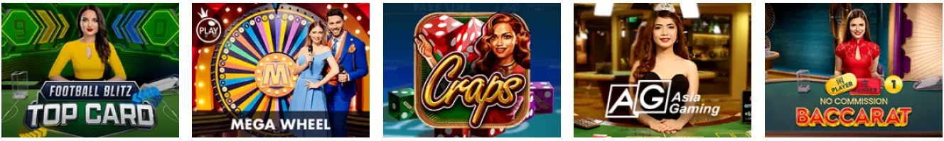 Baccarat au Magical Spin