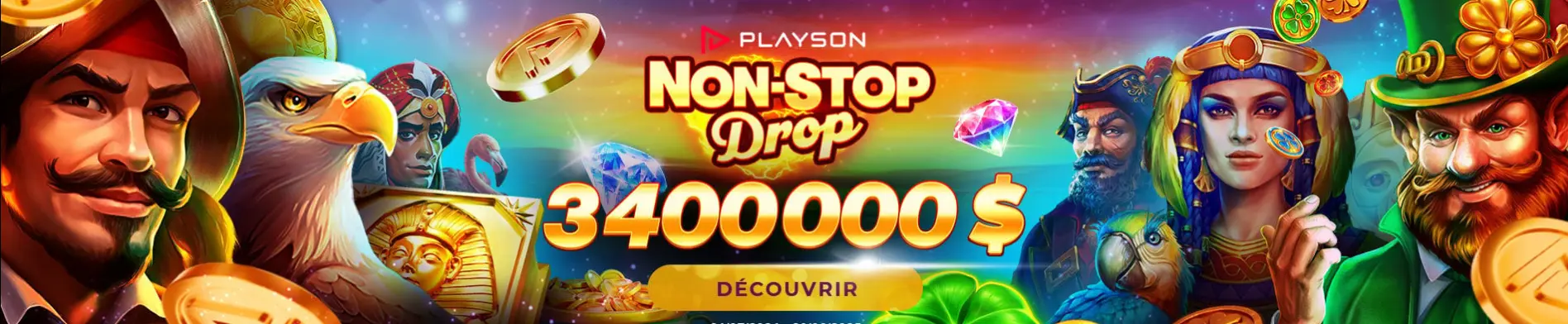 Non-stop drop au Magical spin